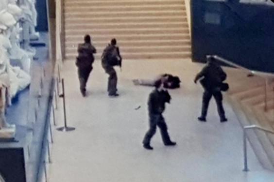 Image of Terrorist incident at the Louvre