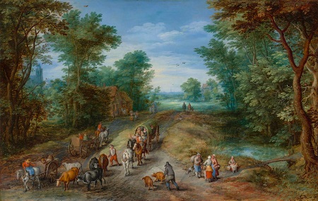 Image of Jan Brueghel Landscape Acquired by NGA