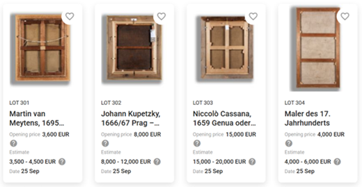 Image of Browse and Bid from the Back?