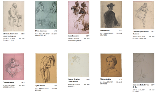 Image of Degas Drawings Online