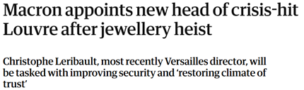 Image of Christophe Leribault appointed new Director of the Louvre