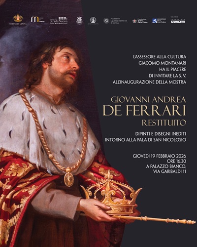 Image of Giovanni Andrea De Ferrari at the Musei di Strada Nuova Genoa