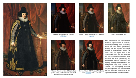 Image of Portraits of Sir Francis Bacon