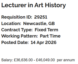 Image of Lecture at Newcastle University
